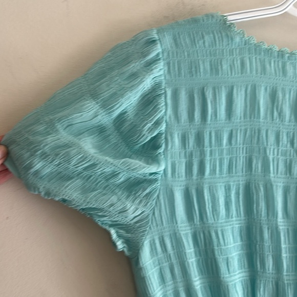 Betsy Johnson Sky Blue Vintage Inspired Short Sleeve Dress SZ Medium - Picture 8 of 15